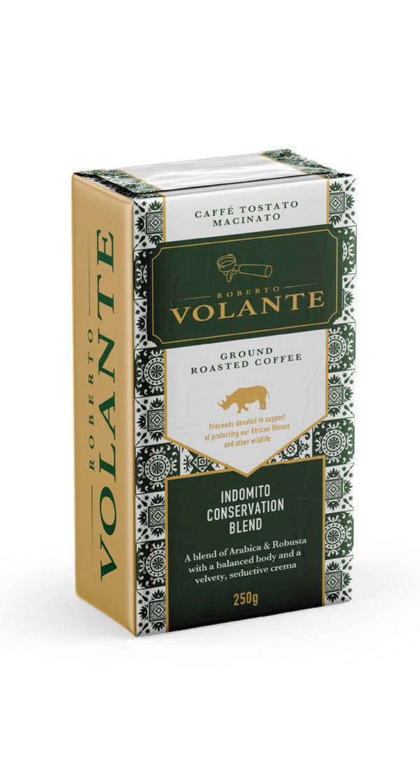 Indomito Conservation Blend – Ground Roasted Coffee 250g