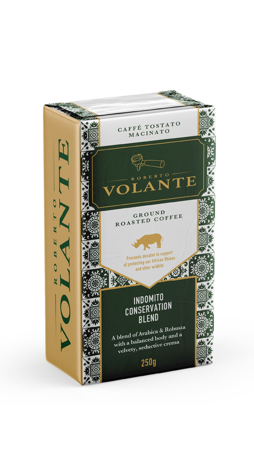 Indomito Conservation Blend – Ground Roasted Coffee 250g
